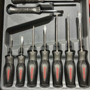 Snap-On Gray and Black Screwdriver Set